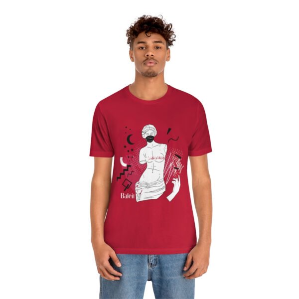 Ancient Greek Goddess Statue With Mask T-Shirt