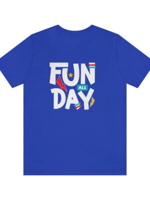 Fun All Day Typography T-Shirt