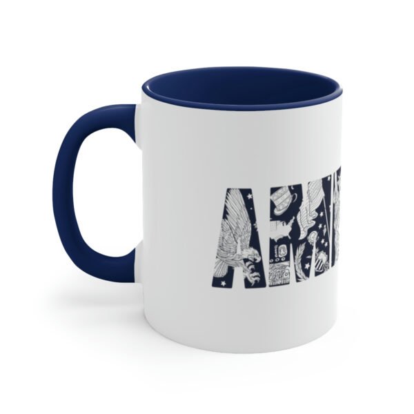 America Art Coffee Mug, 11oz