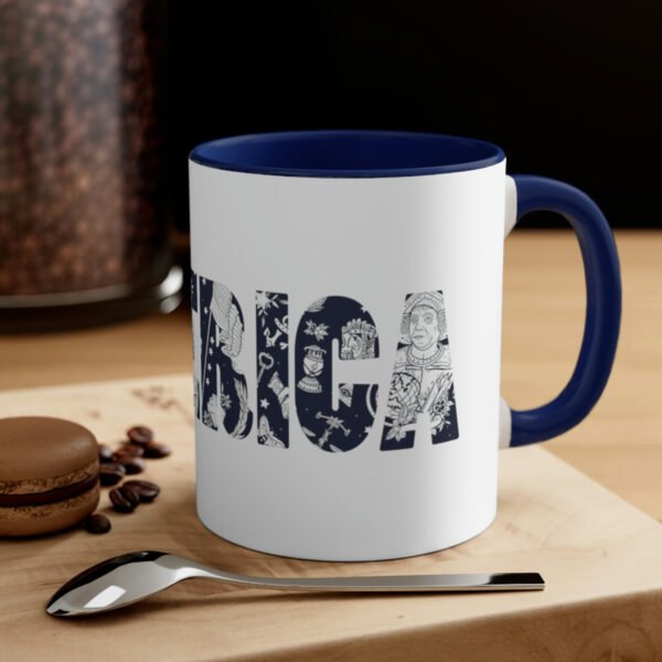 America Art Coffee Mug, 11oz