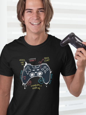 t-shirt-mockup-of-a-smiling-gamer-man-holding-a-play-station-controller-26903